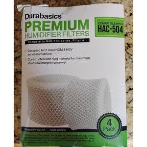 Durabasics premium humidifier filters HAC-504